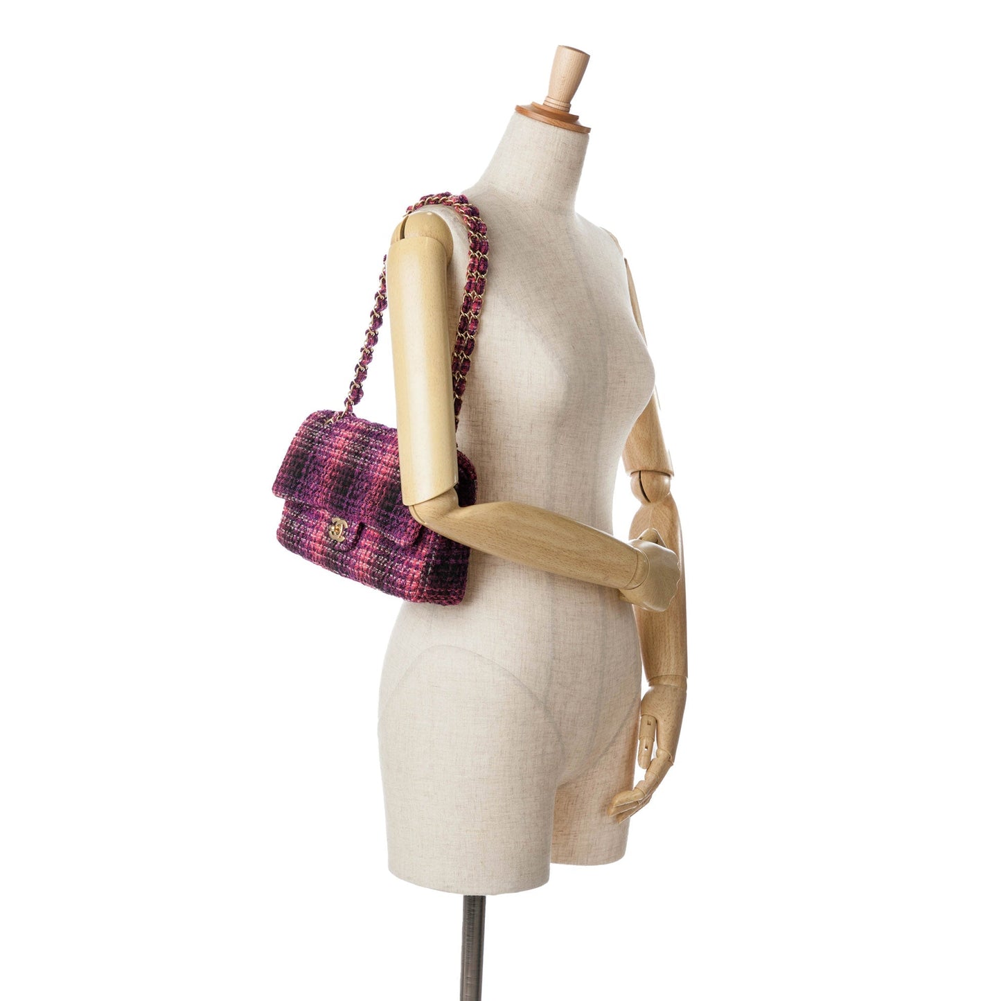 Chanel Sac Medium Classic Tweed Double Flap
