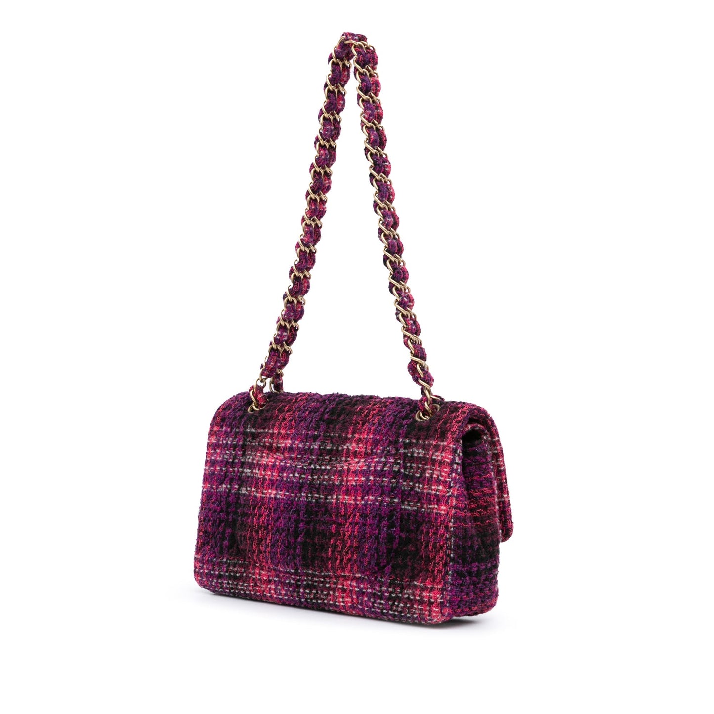 Chanel Sac Medium Classic Tweed Double Flap