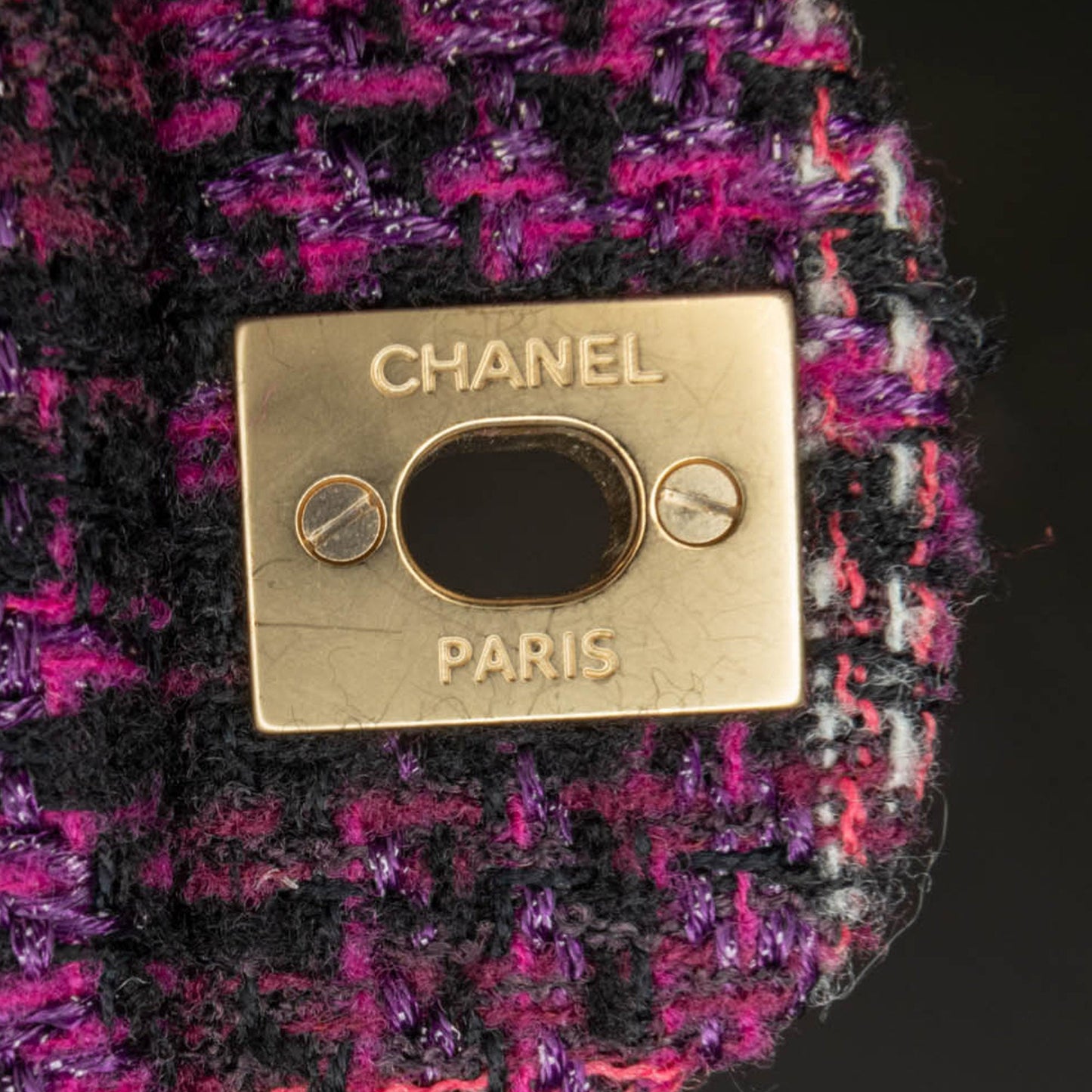Chanel Sac Medium Classic Tweed Double Flap