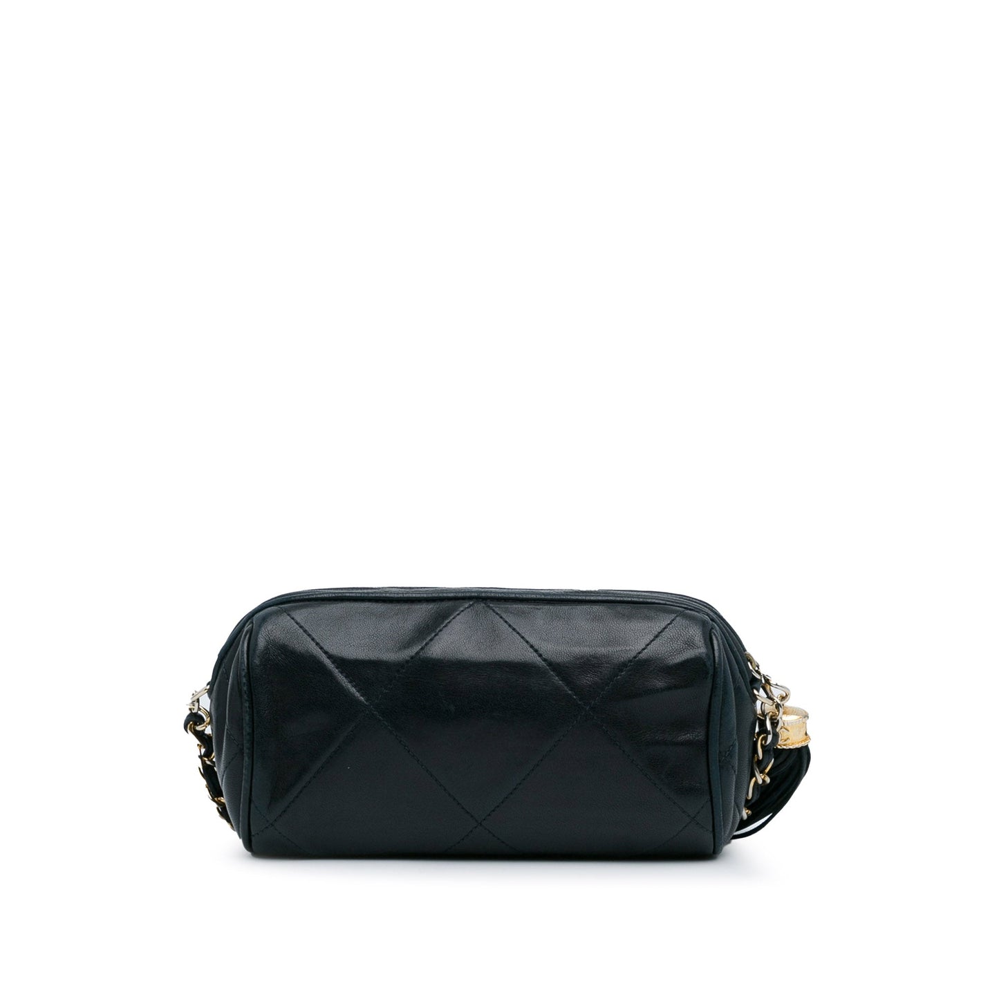 Chanel Sac CC Lambskin Tassel Shoulder Bag