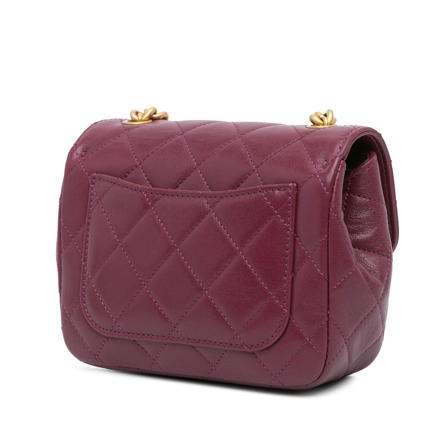 Chanel Sac Mini Quilted Lambskin Single Flap