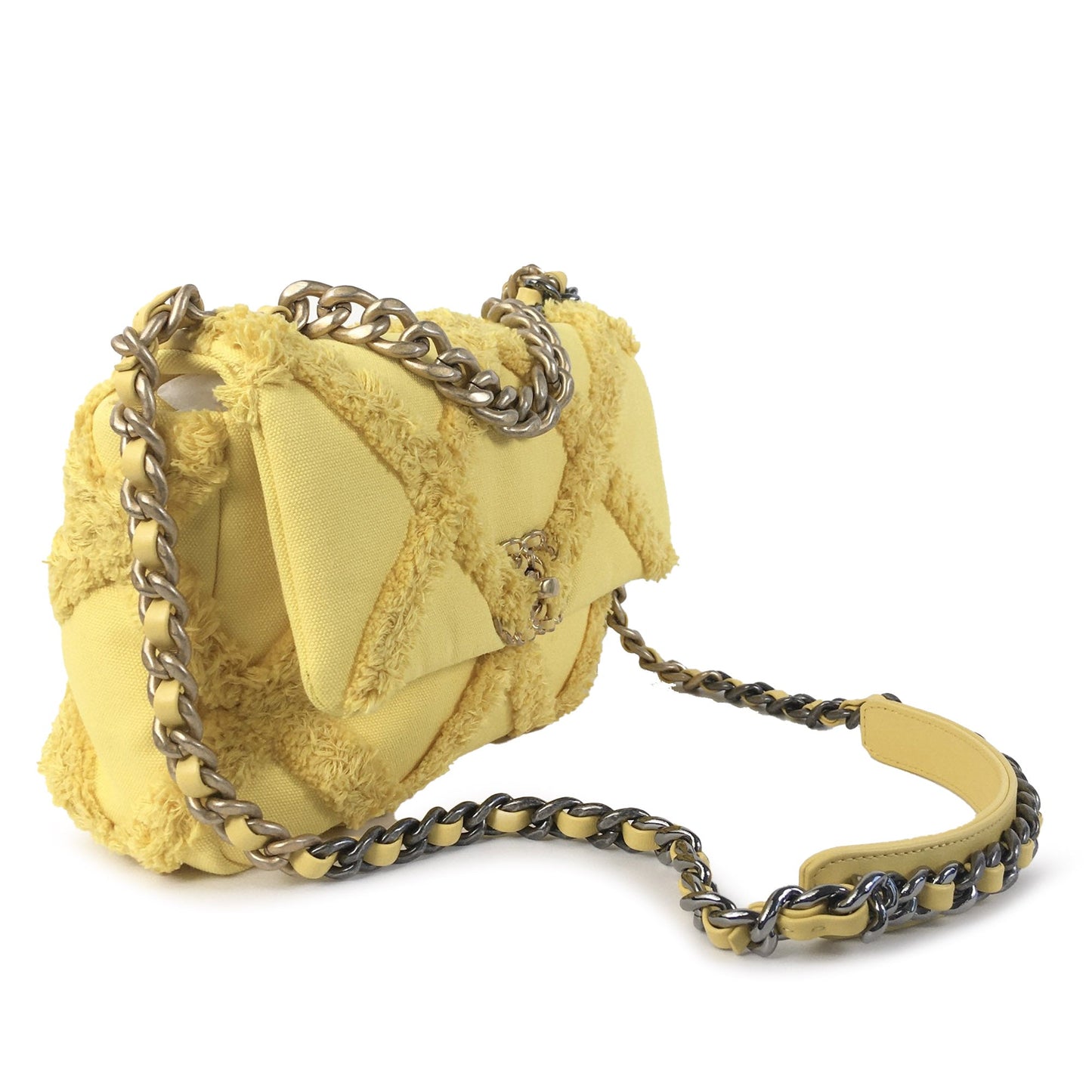 Chanel Sac Medium 19 Canvas Flap