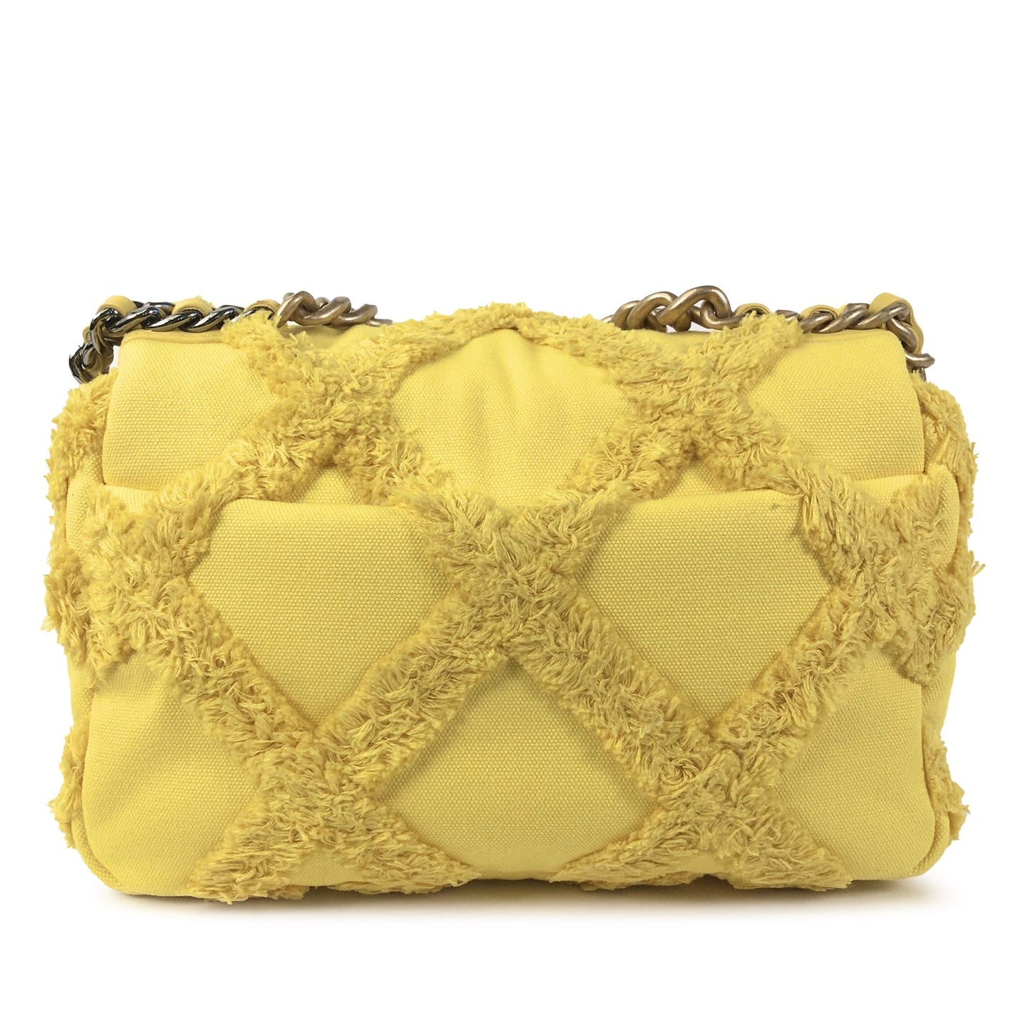 Chanel Sac Medium 19 Canvas Flap