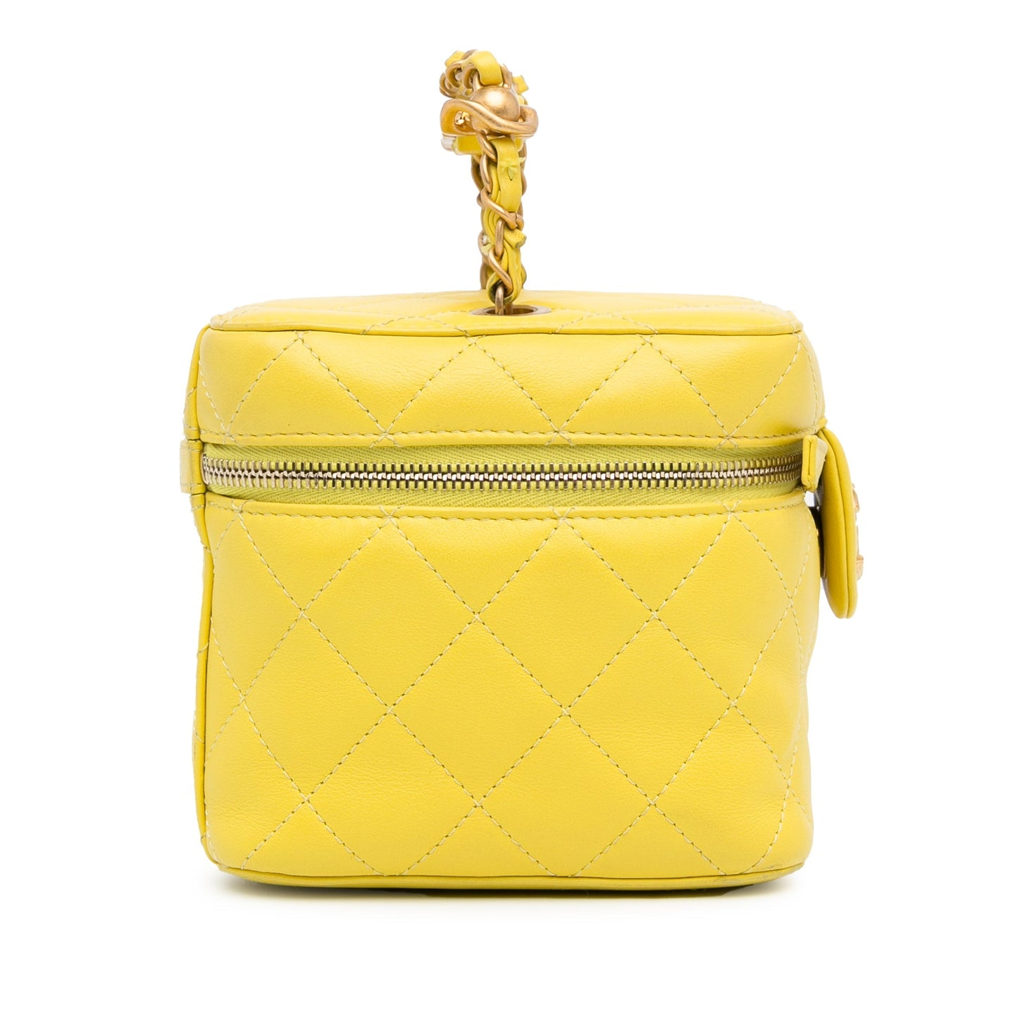 Chanel Sac CC Quilted Lambskin Vanity Case