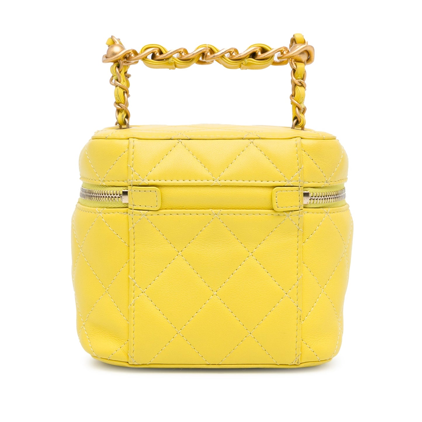 Chanel Sac CC Quilted Lambskin Vanity Case