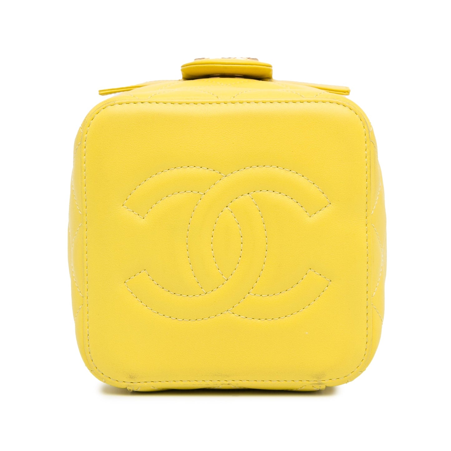 Chanel Sac CC Quilted Lambskin Vanity Case