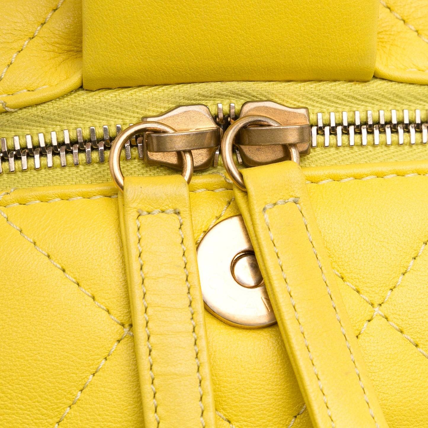 Chanel Sac CC Quilted Lambskin Vanity Case