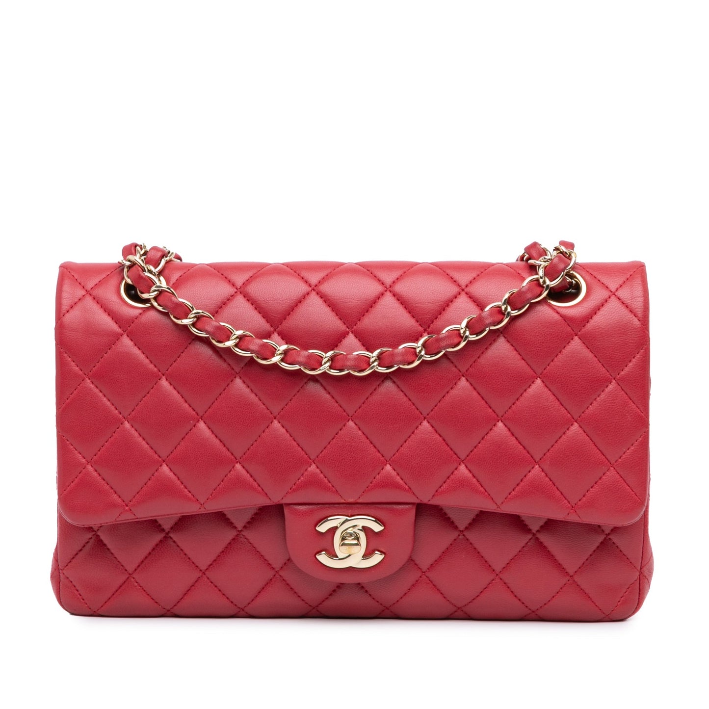 Chanel Sac Medium Classic Lambskin Double Flap