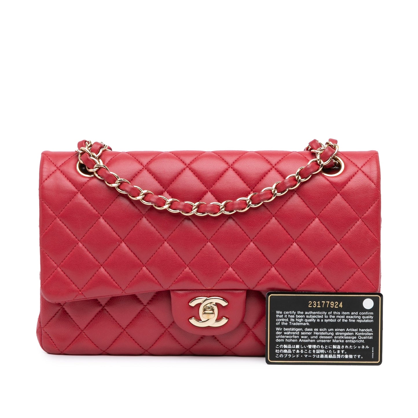 Chanel Sac Medium Classic Lambskin Double Flap