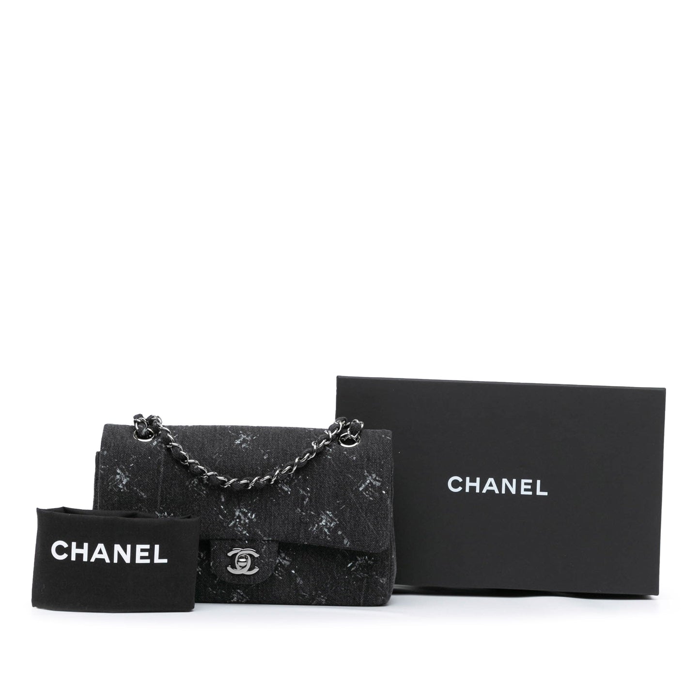 Chanel Sac Medium Denim Double Flap