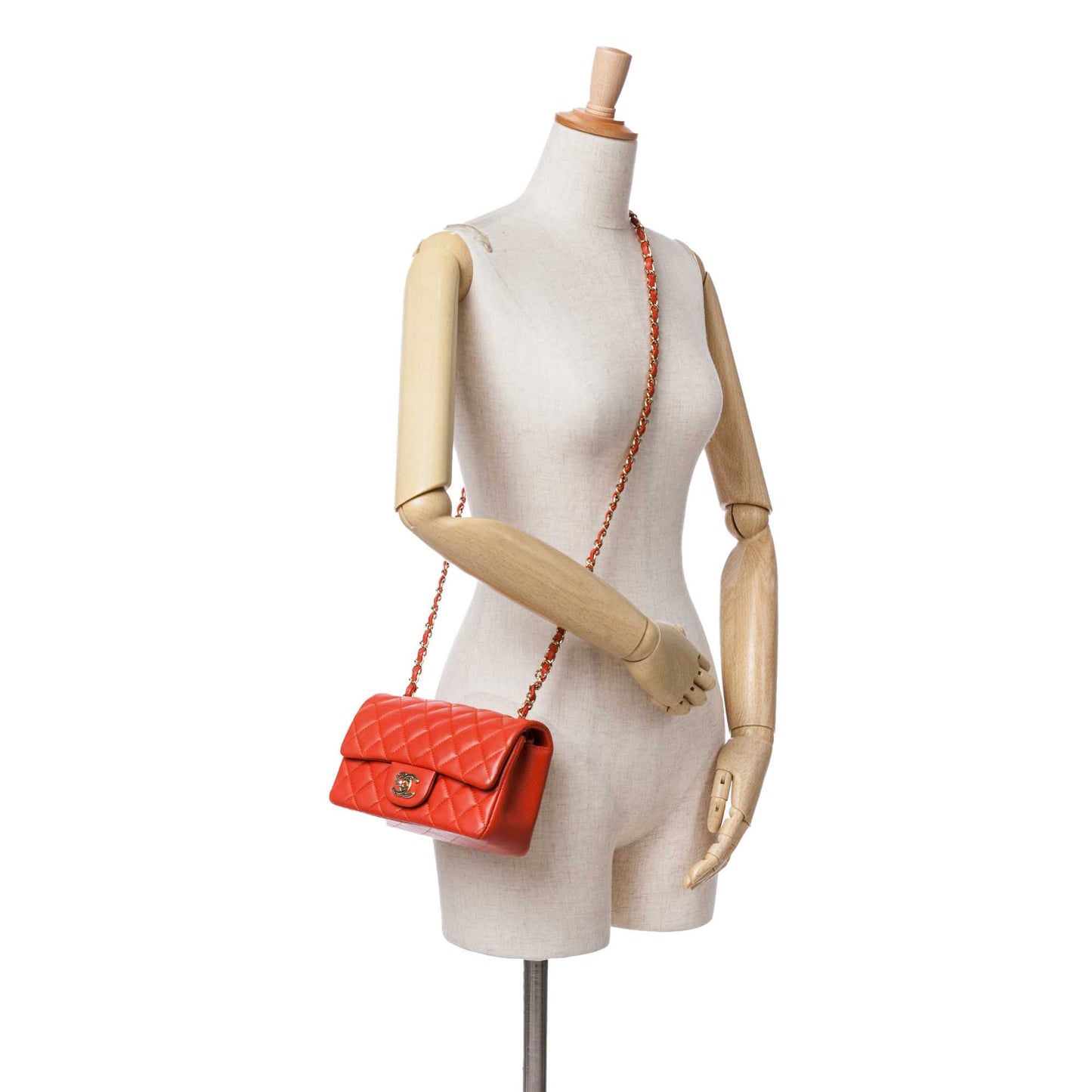 Chanel Sac Mini Rectangular Classic Lambskin Single Flap