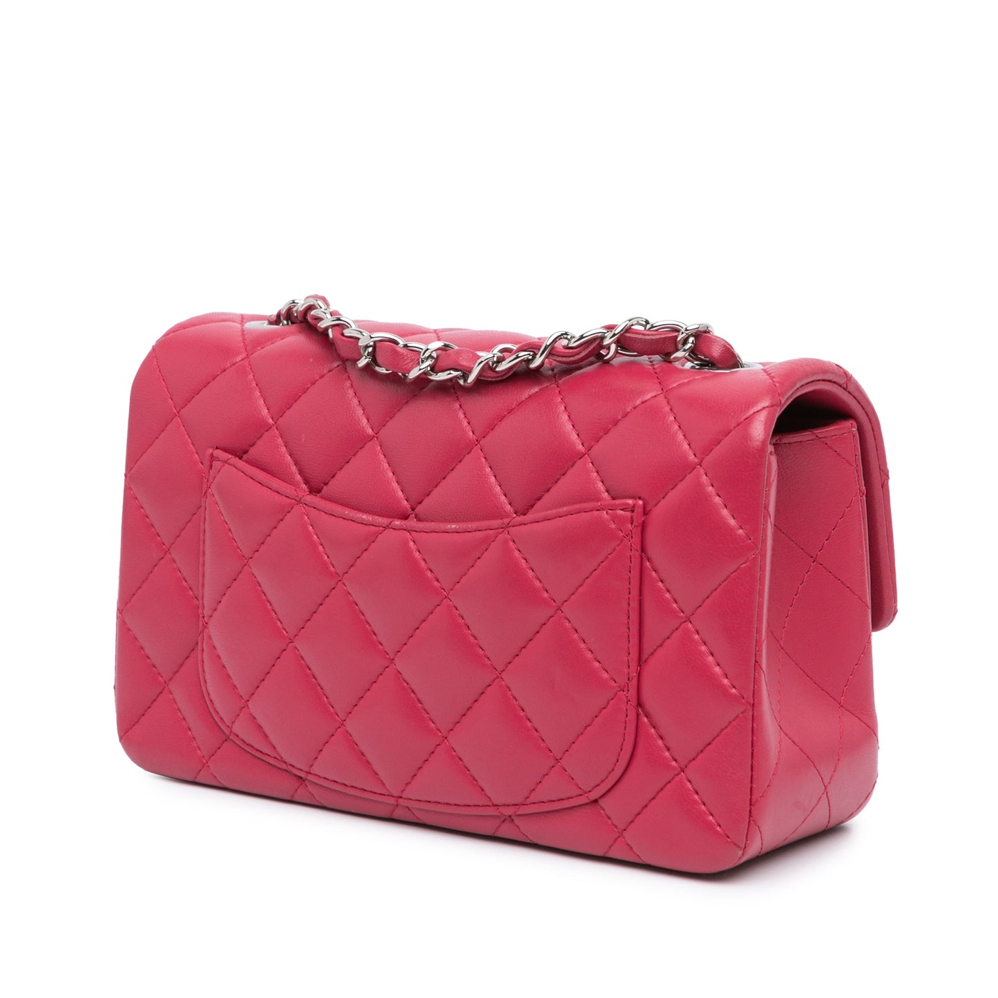Chanel Sac Mini Rectangular Classic Lambskin Single Flap