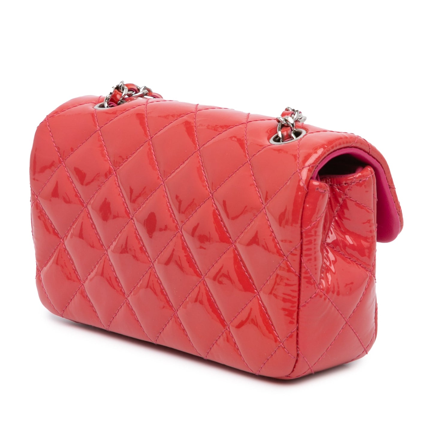 Chanel Sac Extra Mini Rectangular Classic Patent Flap