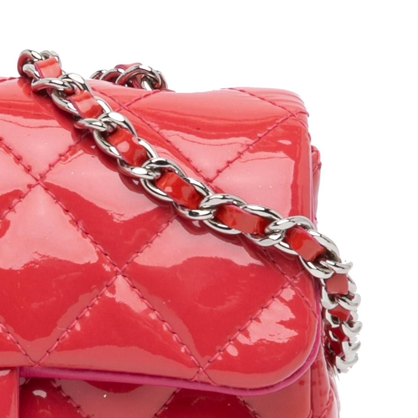 Chanel Sac Extra Mini Rectangular Classic Patent Flap
