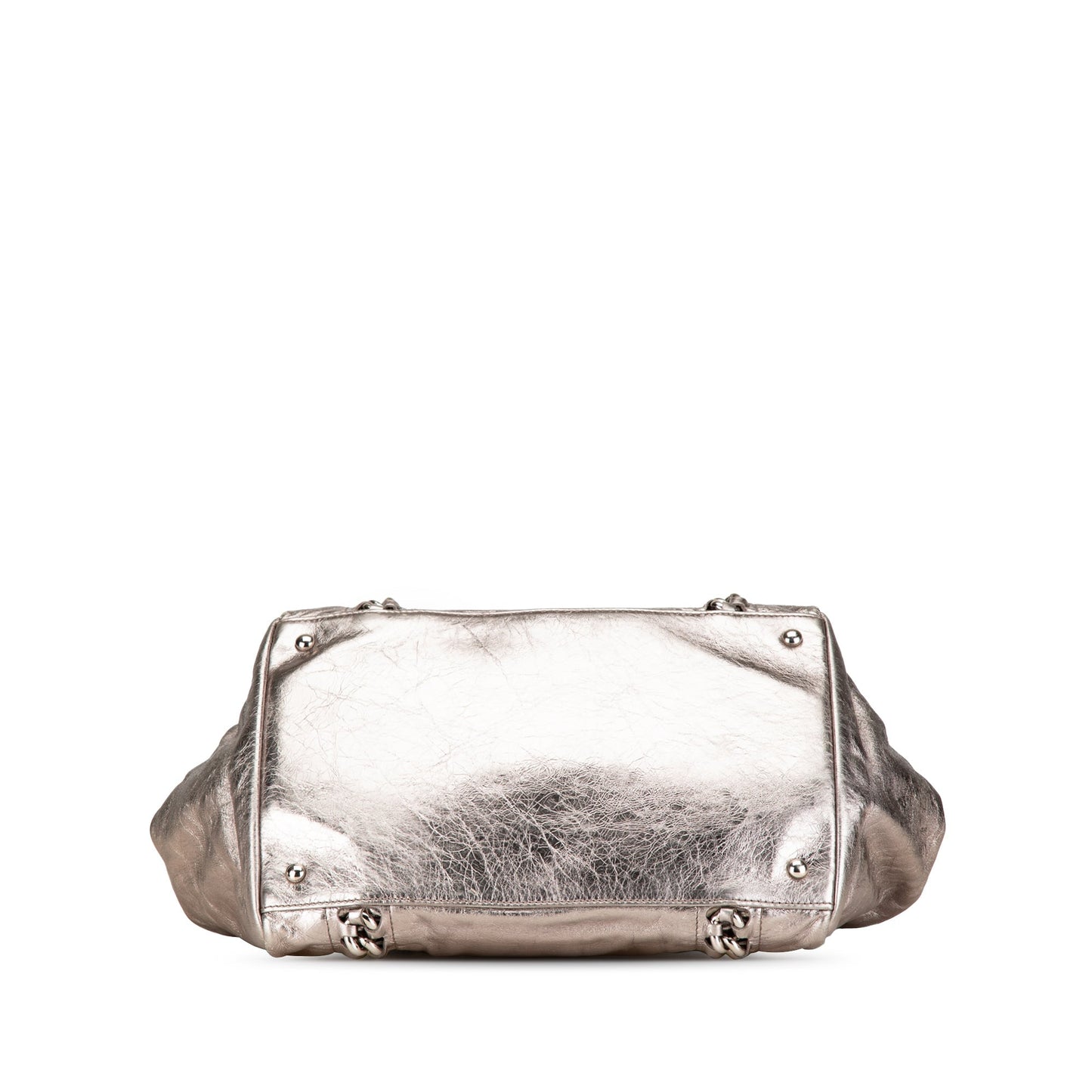 Chanel Sac Medium Metallic Calfskin Modern Chain Tote