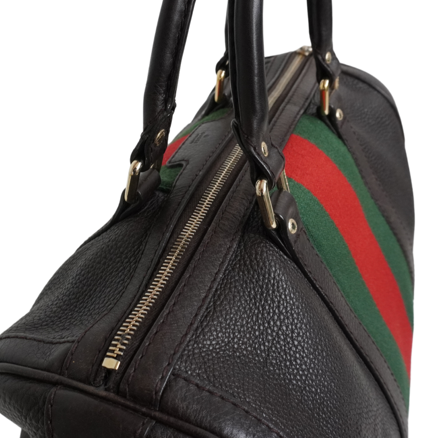 Gucci 'Web' Boston Bag