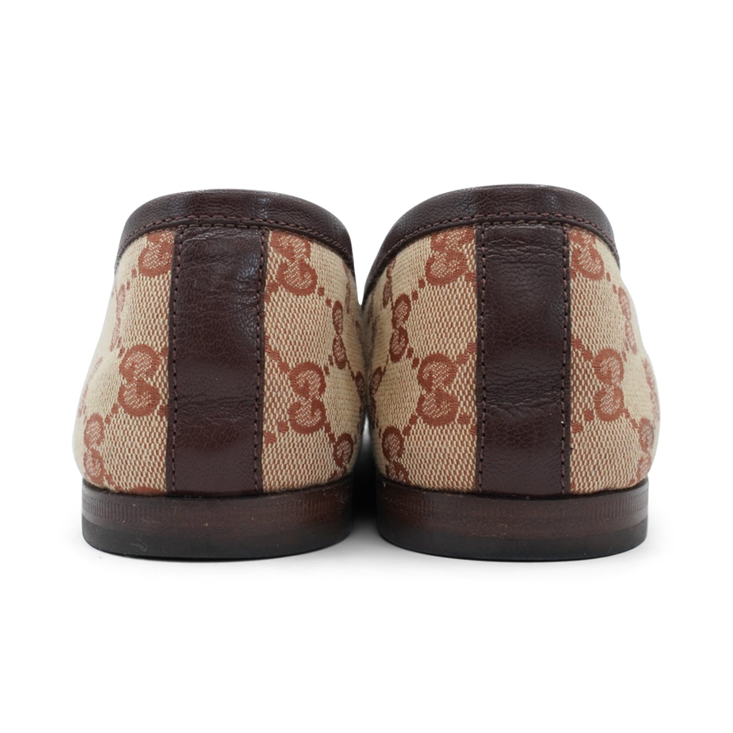 Gucci 'Jordaan' Monogram Loafers - Men's 7.5