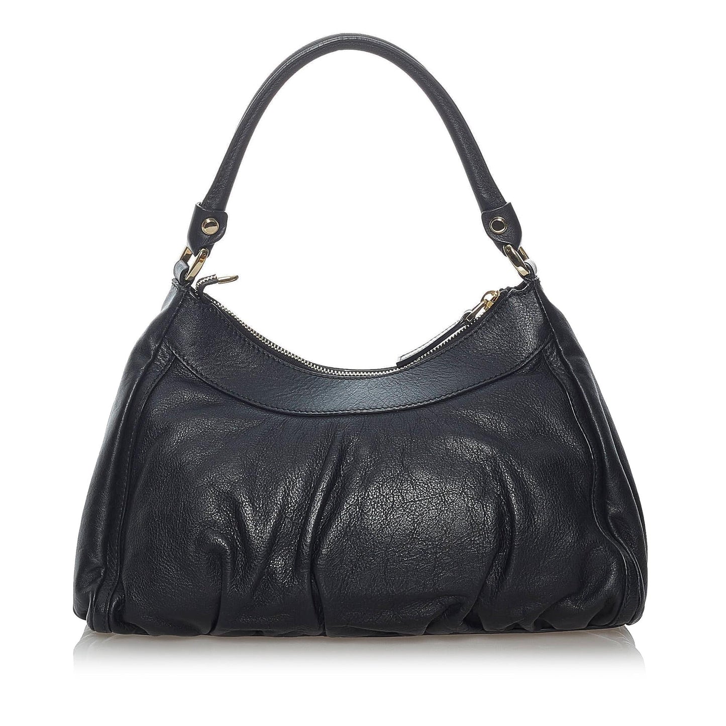 Gucci Abbey D-Ring Leather Shoulder Bag (SHG-30694)