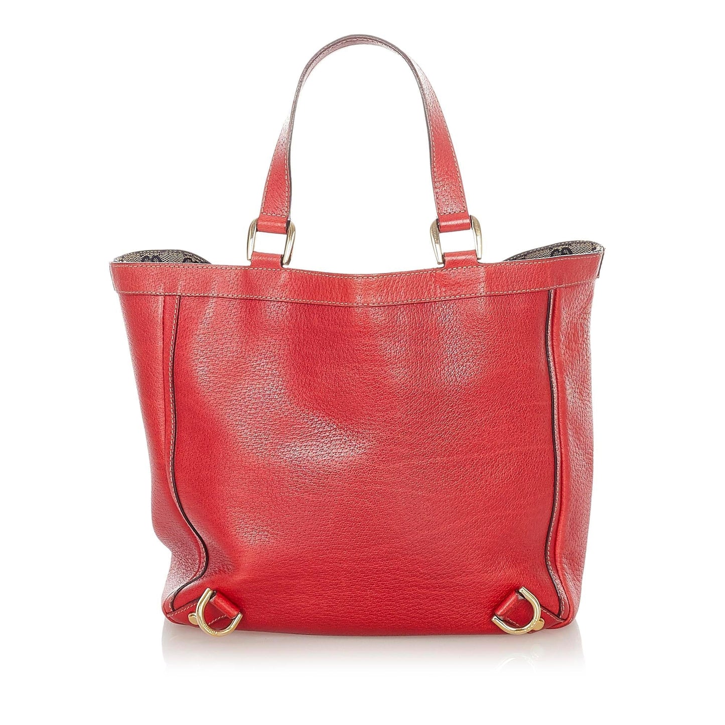 Gucci Abbey D-Ring Leather Tote Bag (SHG-21120)