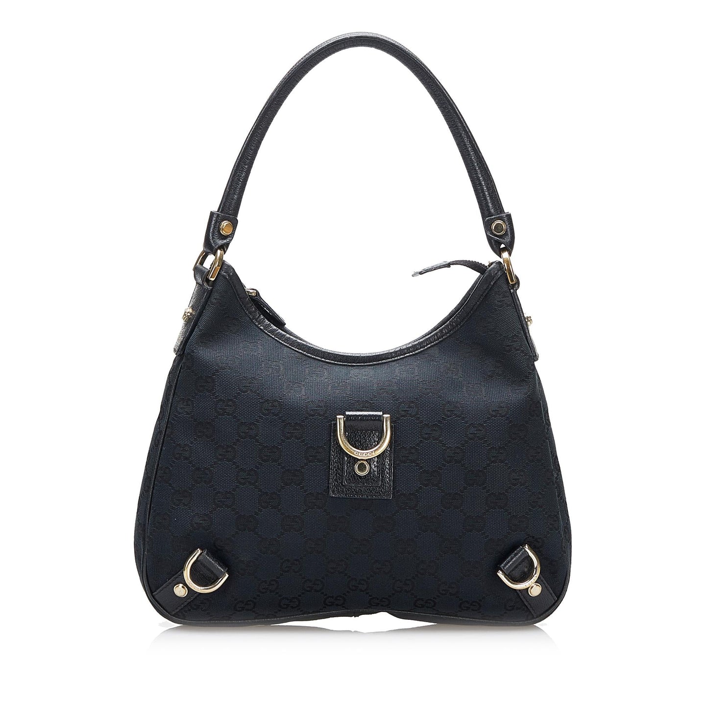 Gucci Abbey GG Canvas D-Ring Shoulder Bag (SHG-UQjKdn)