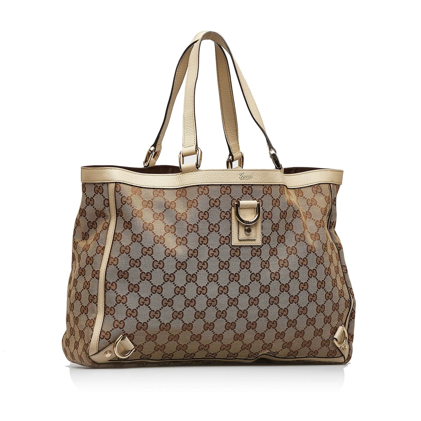 Gucci Abbey GG Canvas Tote (SHG-KlNn76)