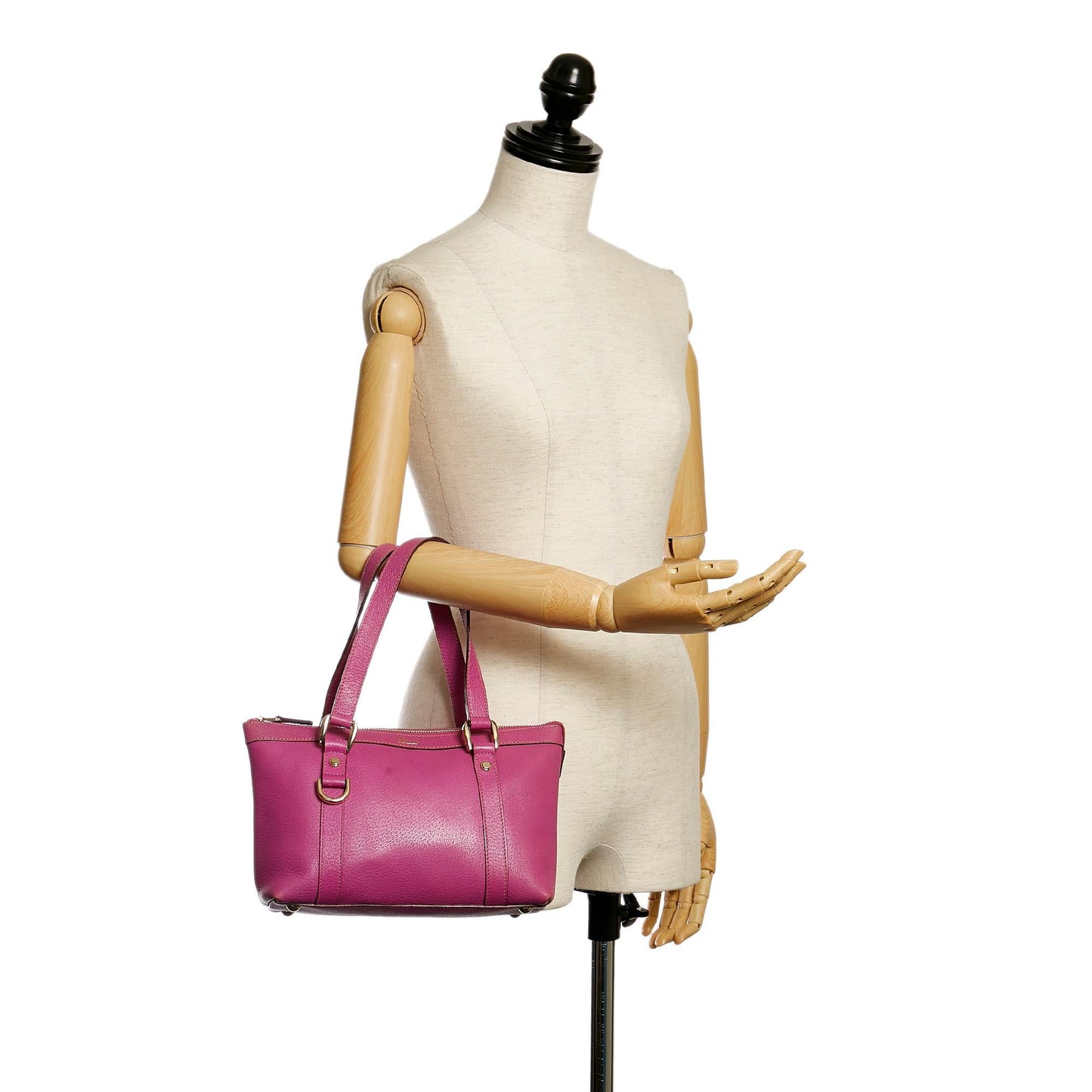 Gucci Abbey Leather Handbag (SHG-30811)