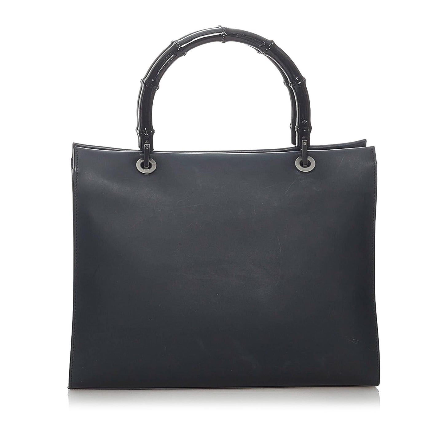 Gucci Bamboo Leather Satchel (SHG-29851)