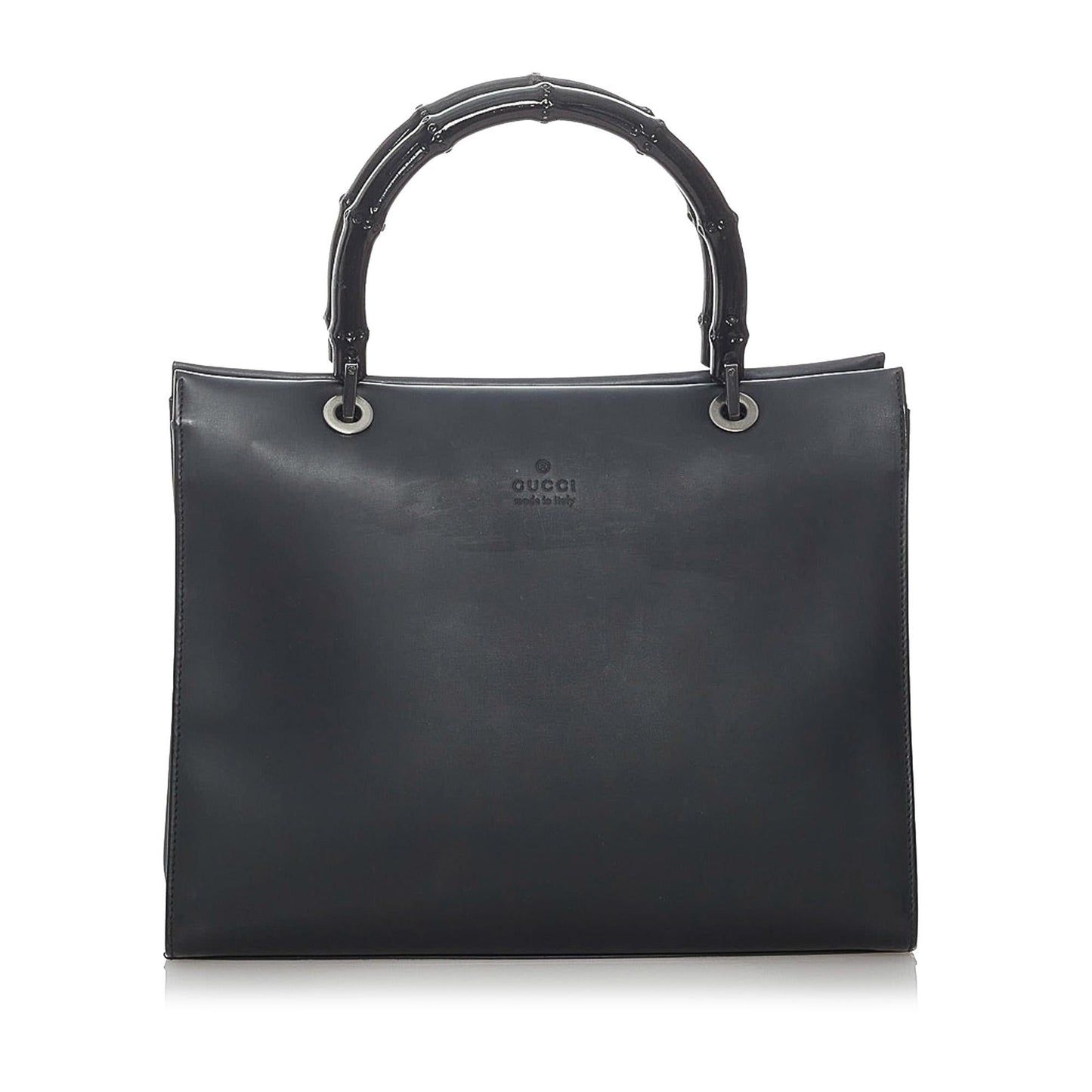 Gucci Bamboo Leather Satchel (SHG-29851)