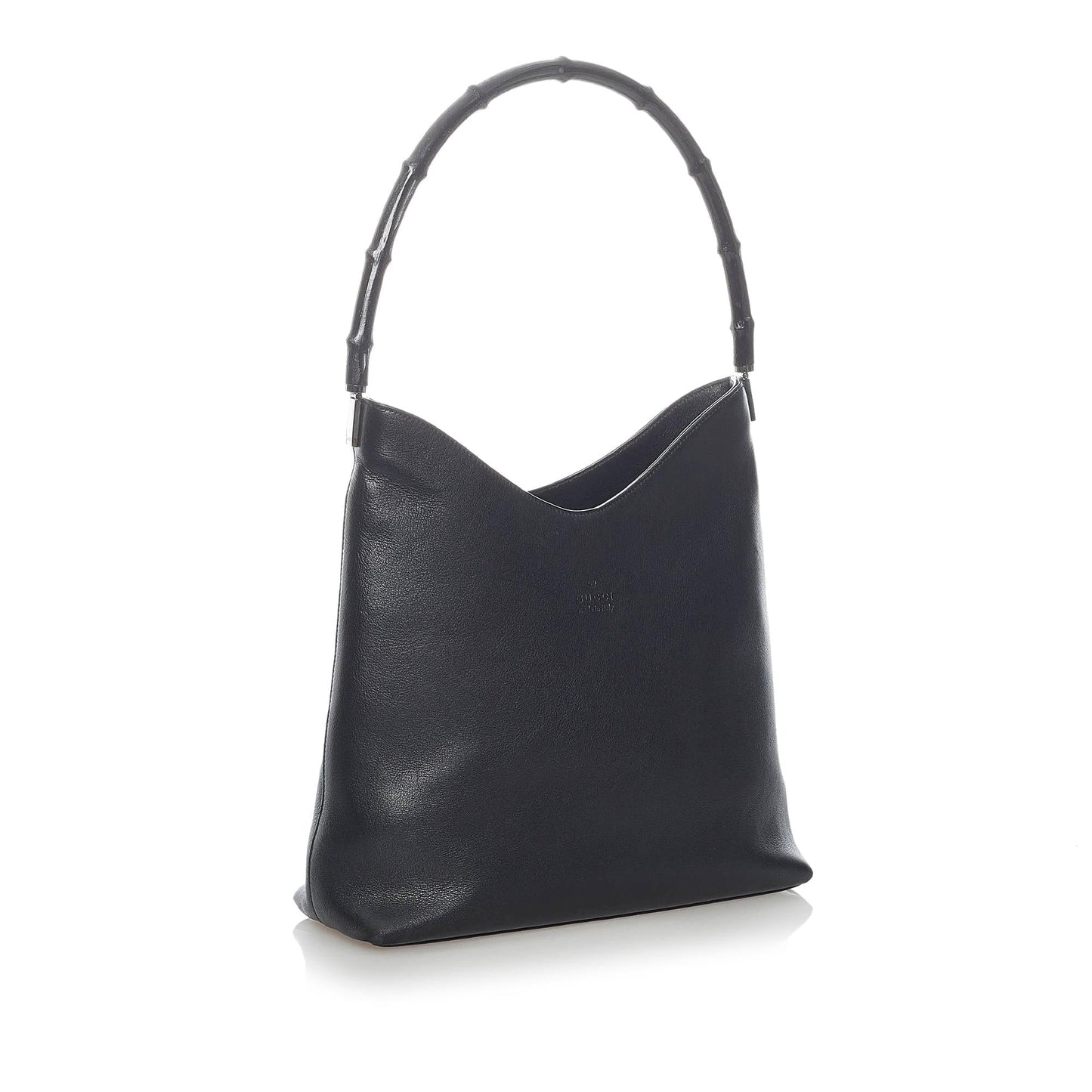 Gucci Bamboo Leather Shoulder Bag (SHG-30827)
