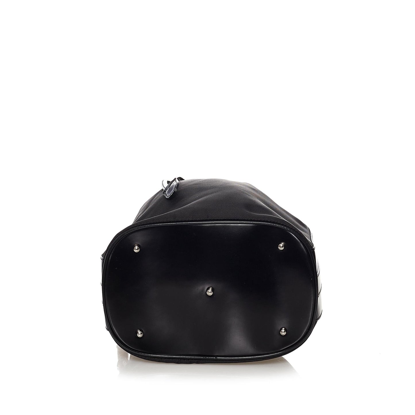 Gucci Bamboo Nylon Bucket Bag (SHG-31578)