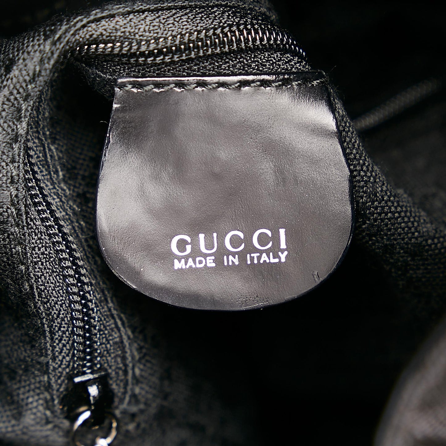 Gucci Bamboo Nylon Bucket Bag (SHG-31578)