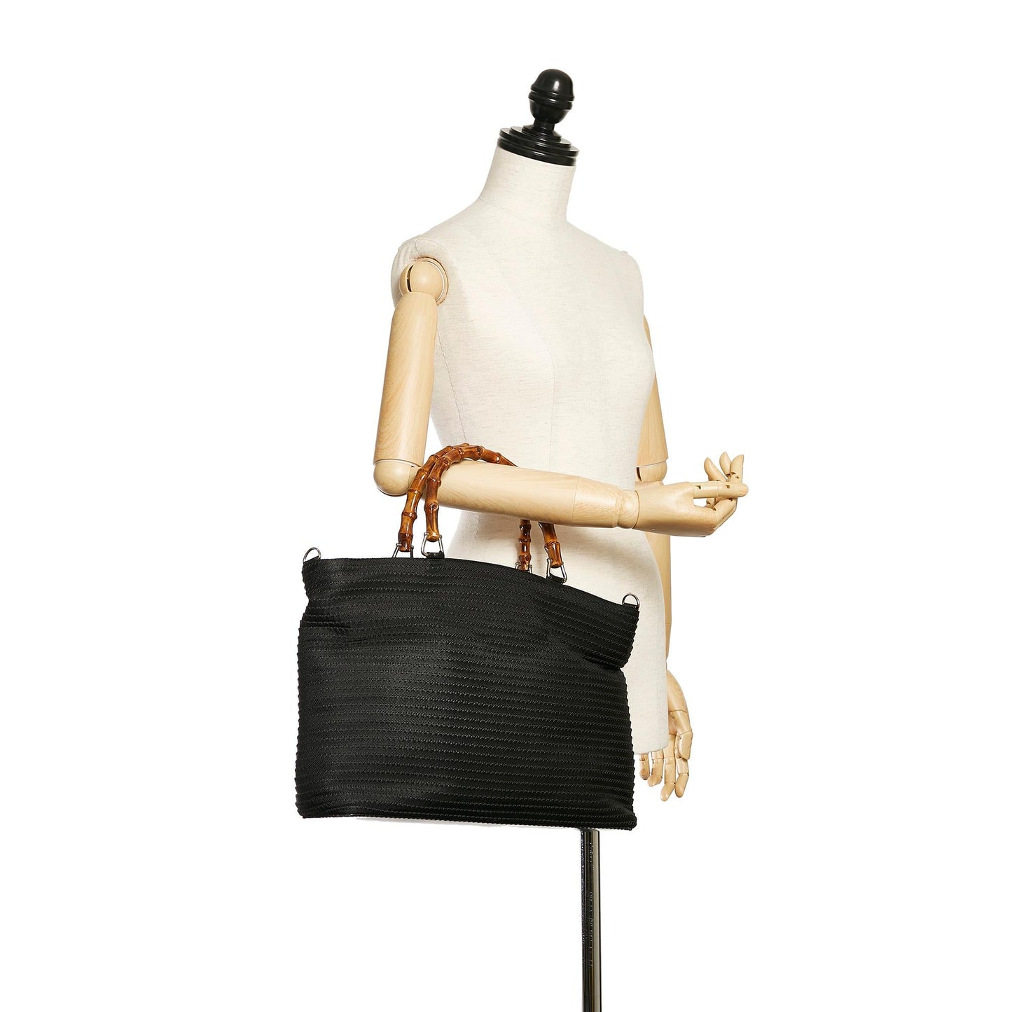 Gucci Bamboo Nylon Tote Bag (SHG-29168)