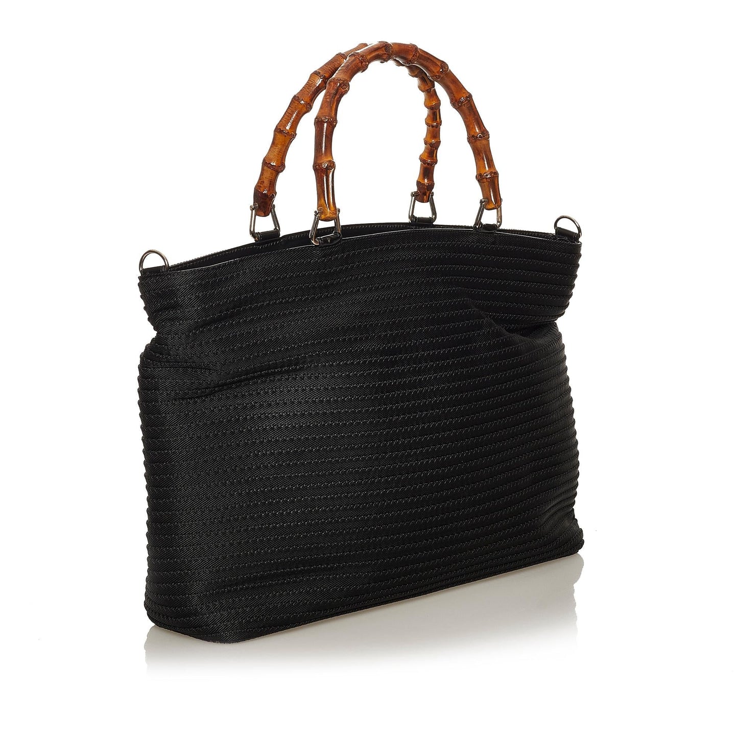 Gucci Bamboo Nylon Tote Bag (SHG-29168)