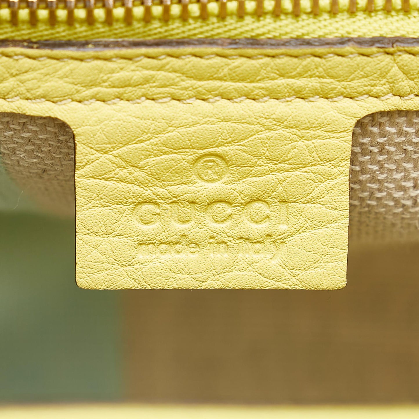 Gucci Bamboo Raffia Satchel (SHG-29078)