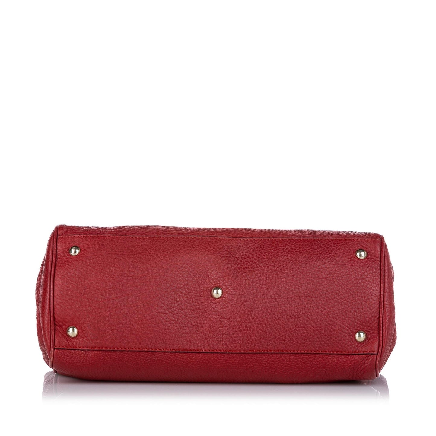 Gucci Bamboo Shopper Leather Satchel (SHG-23442)