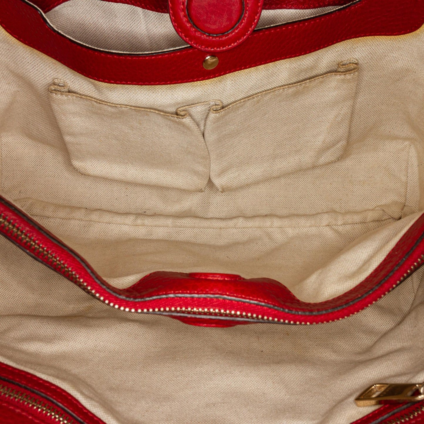 Gucci Bamboo Shopper Leather Satchel (SHG-23442)