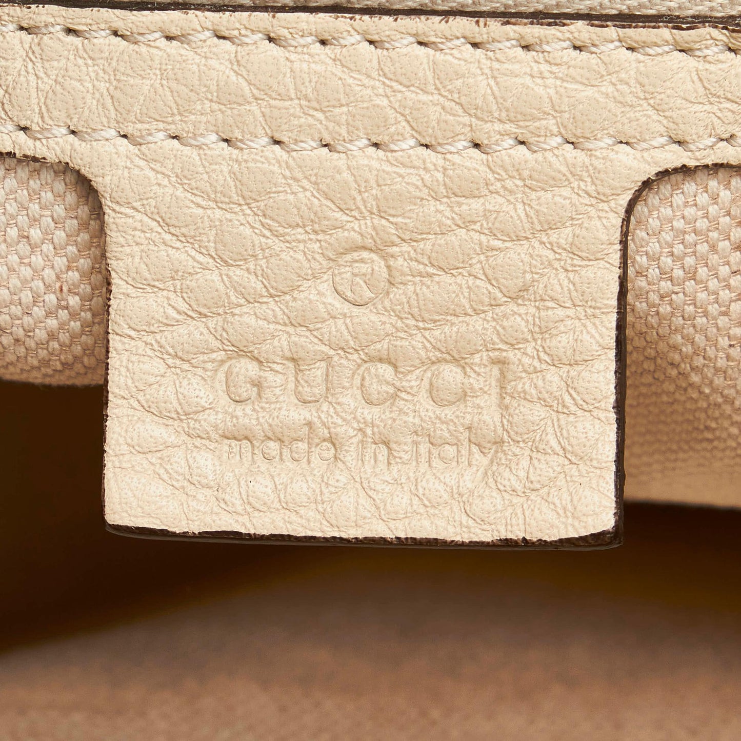 Gucci Bamboo Shopper Leather Satchel (SHG-30082)