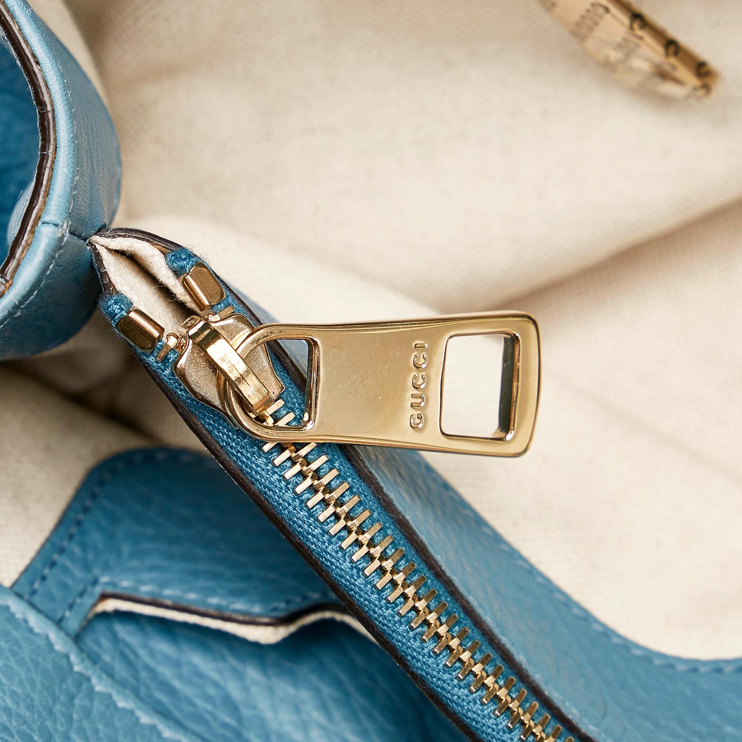 Gucci Bamboo Shopper Leather Satchel (SHG-30162)