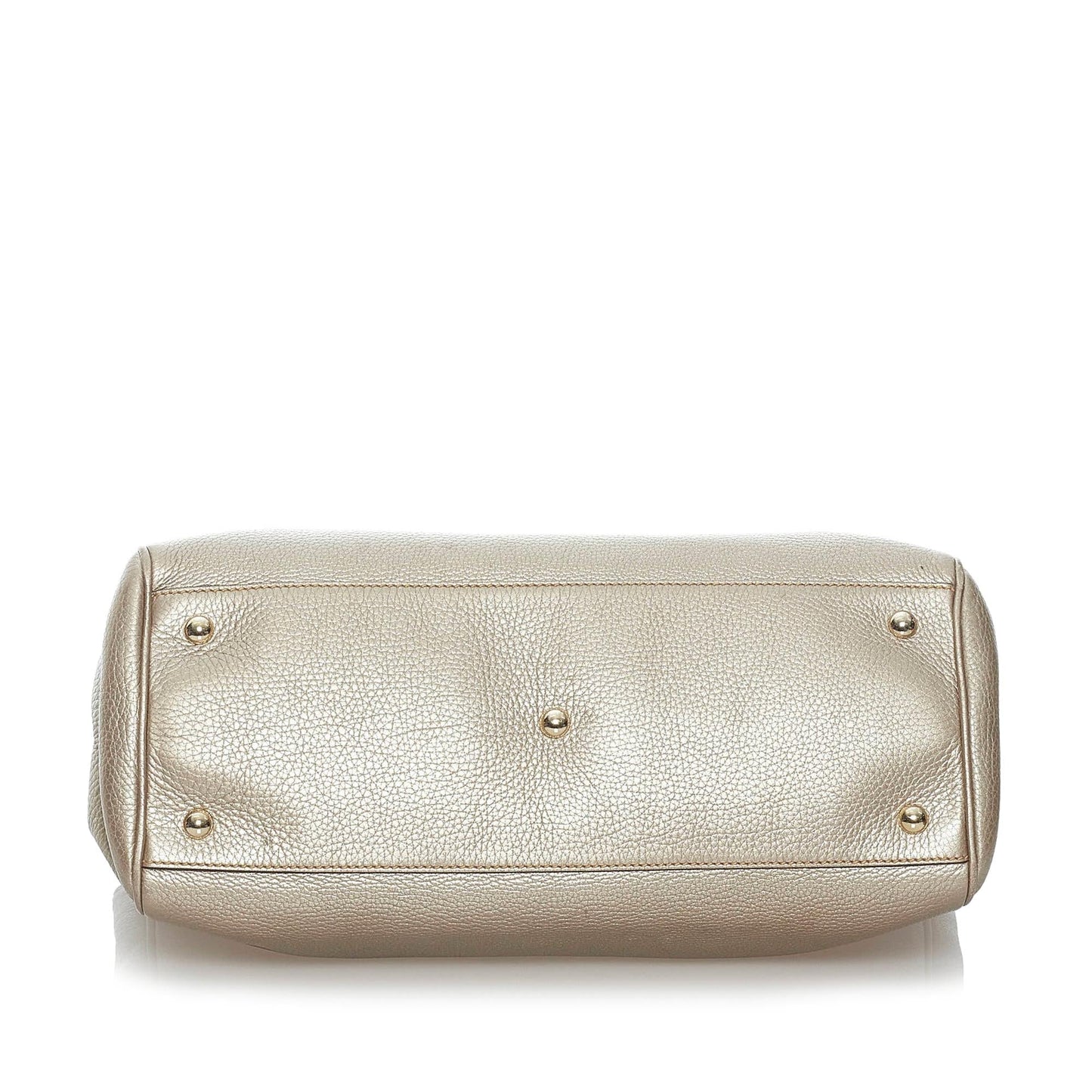 Gucci Bamboo Shopper Leather Satchel (SHG-31045)