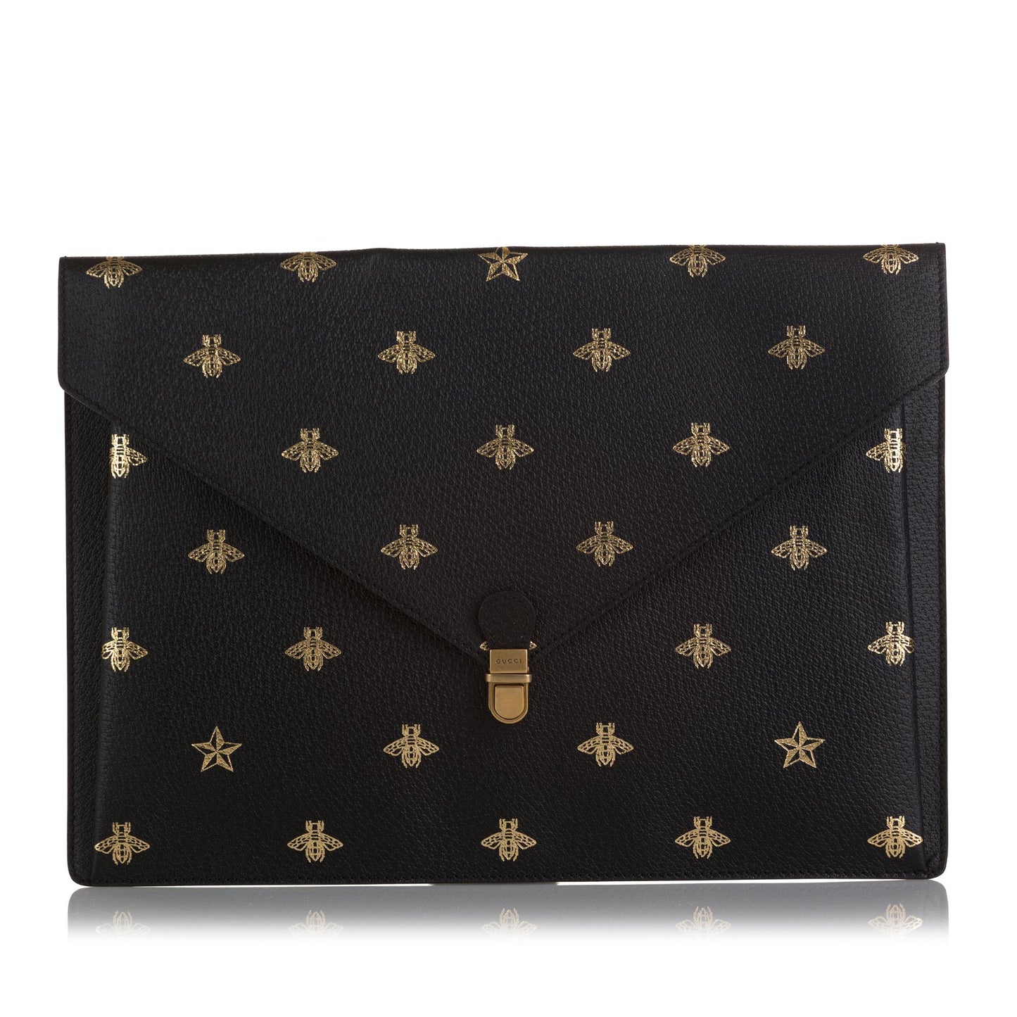 Gucci Bee Star Envelope Portfolio (SHG-ssbcCg)