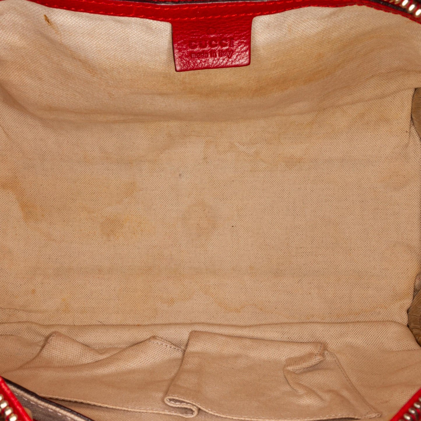 Gucci Calfskin Bamboo Shopper Boston (SHG-5nu9zh)