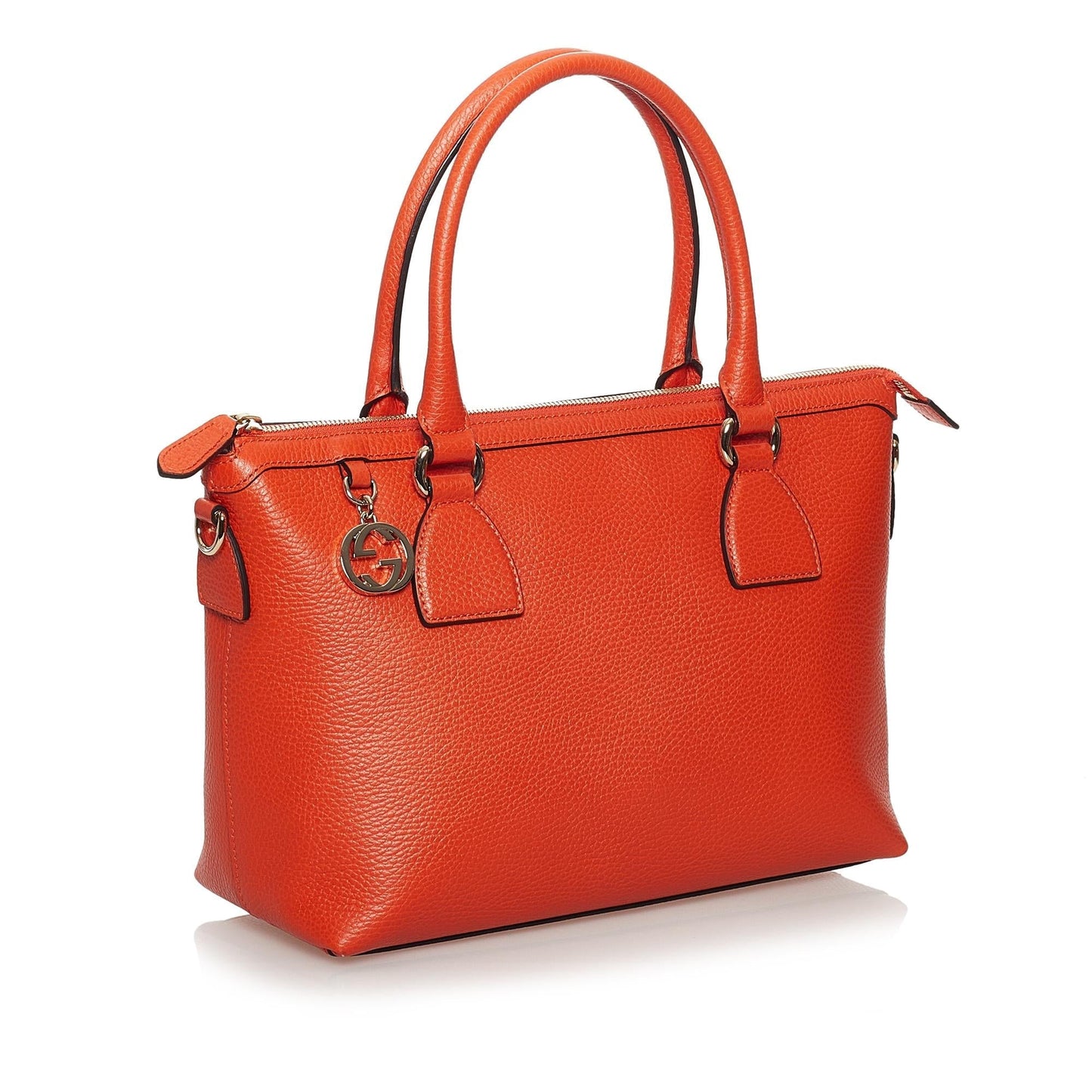 Gucci Charmy Leather Satchel (SHG-31066)