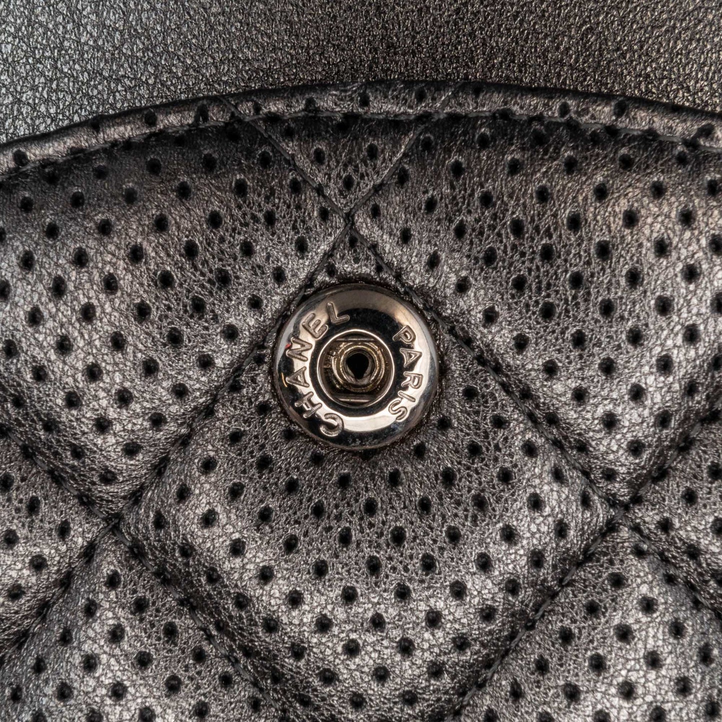 Chanel Sac Jumbo Classic Perforated Lambskin Double Flap