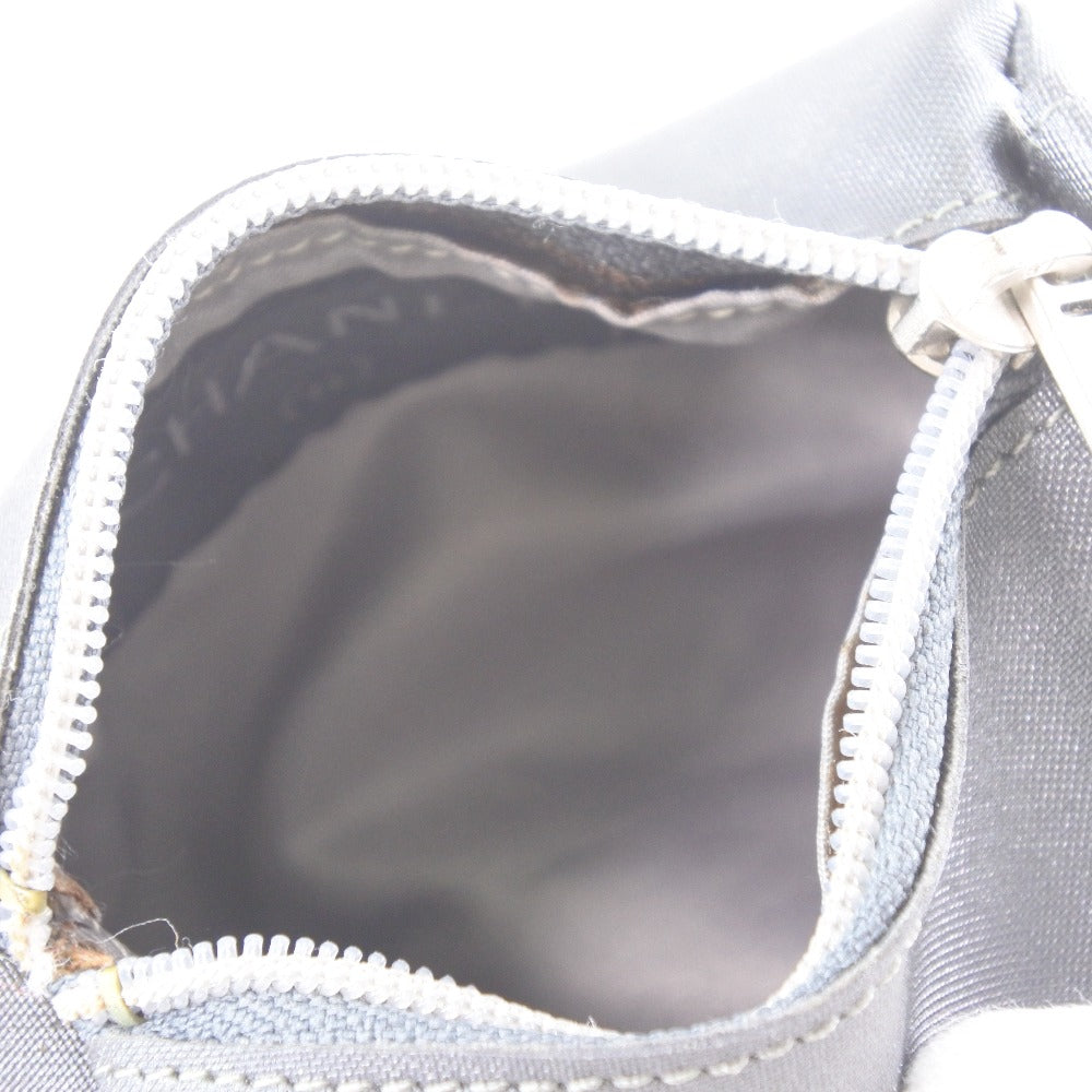 Chanel Logo Vintage Pouch Canvas Vanity Bag in New Condition