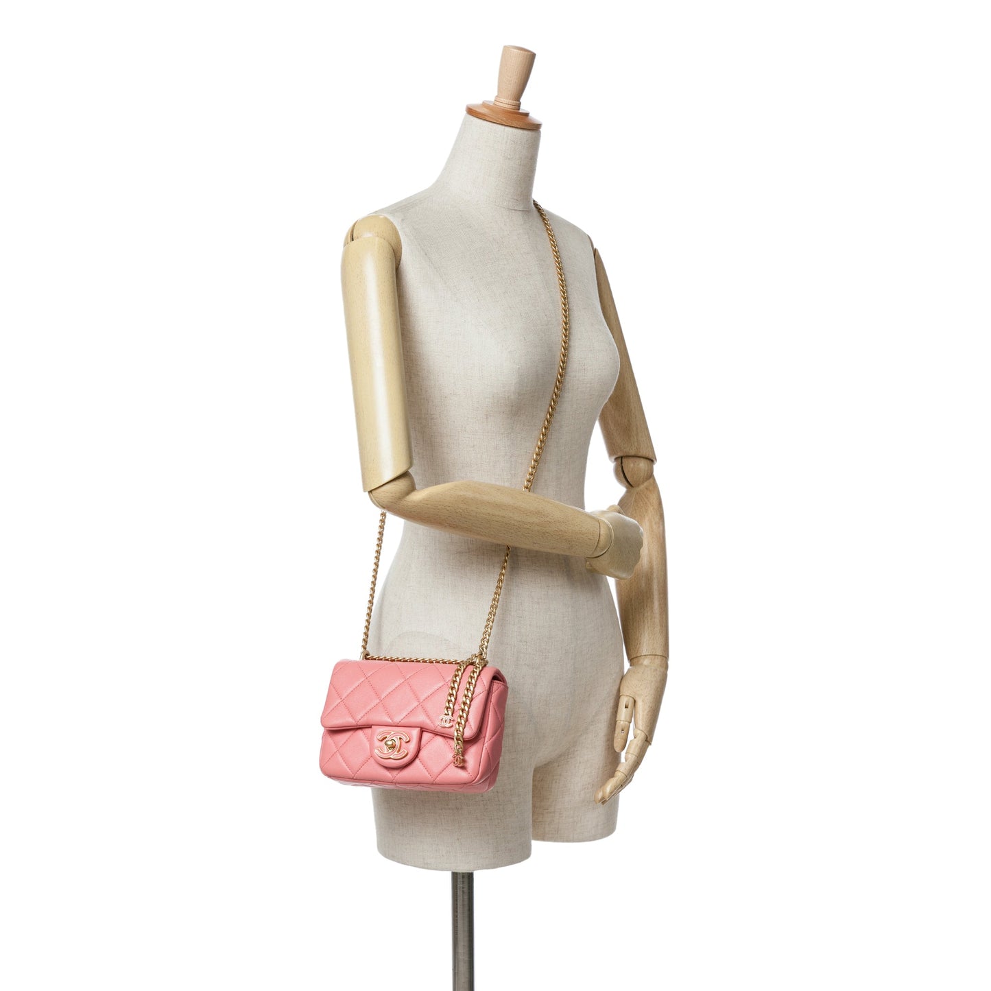 Chanel Sac Mini Lambskin Pending CC Flap
