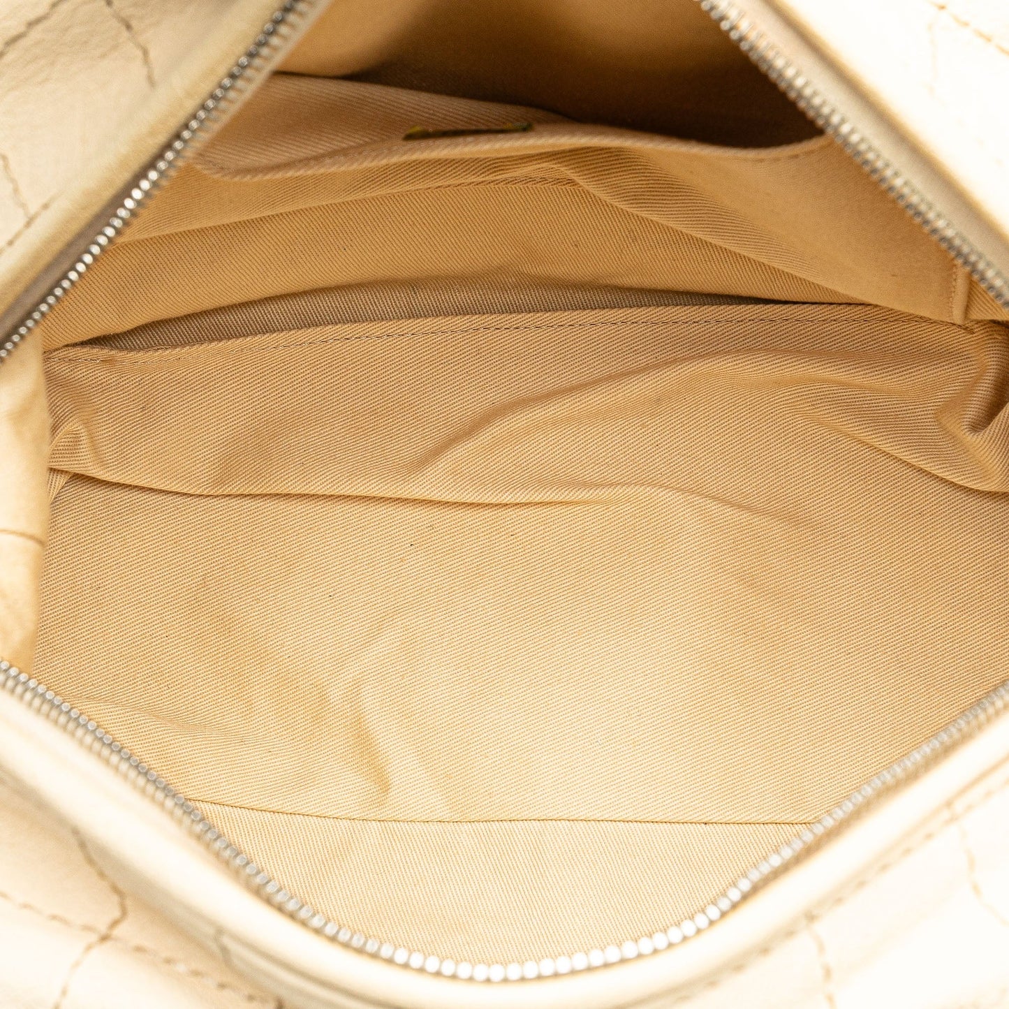 Chanel Sac Goatskin Square Stitch Essential Bowler