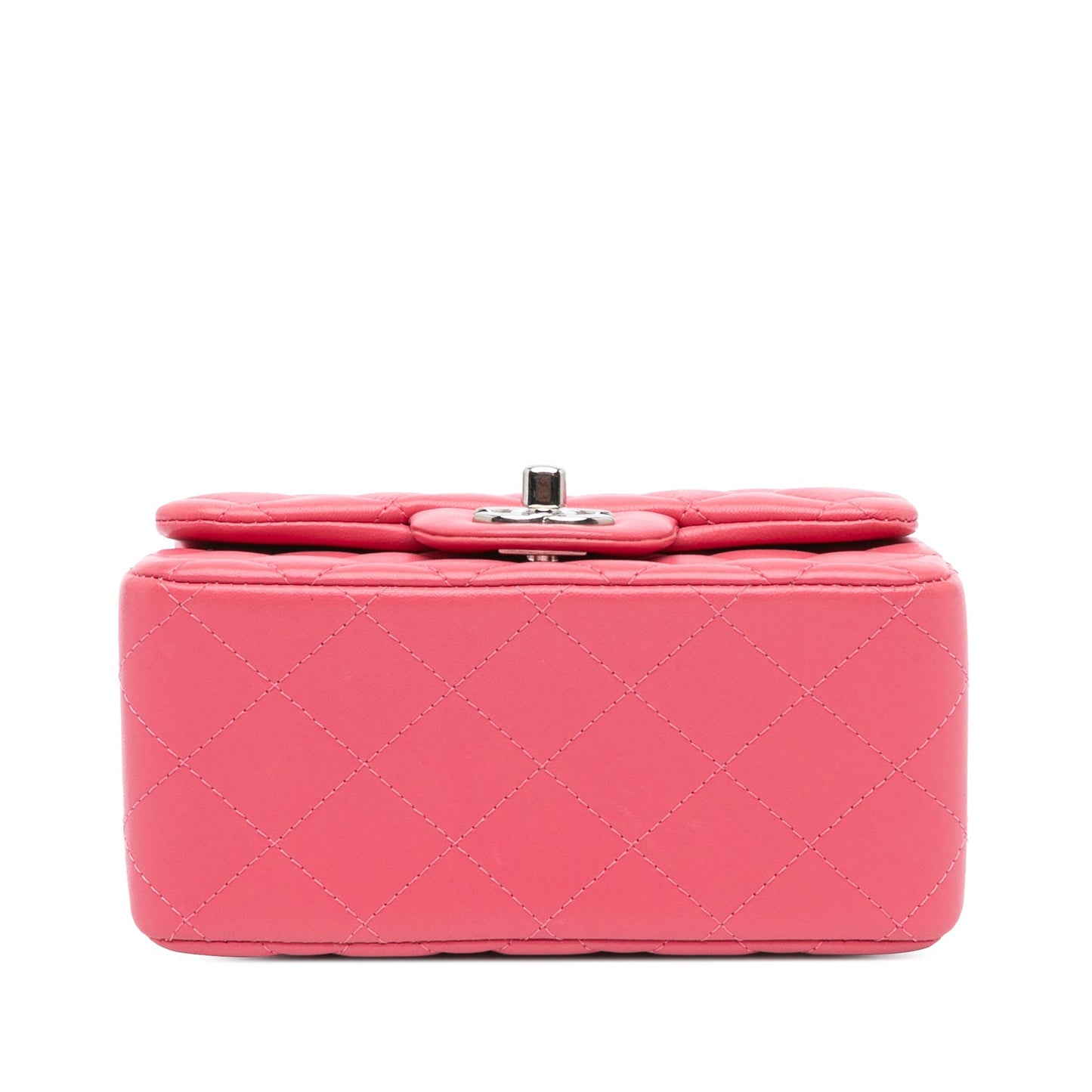 Chanel Sac Mini Square Classic Lambskin Single Flap