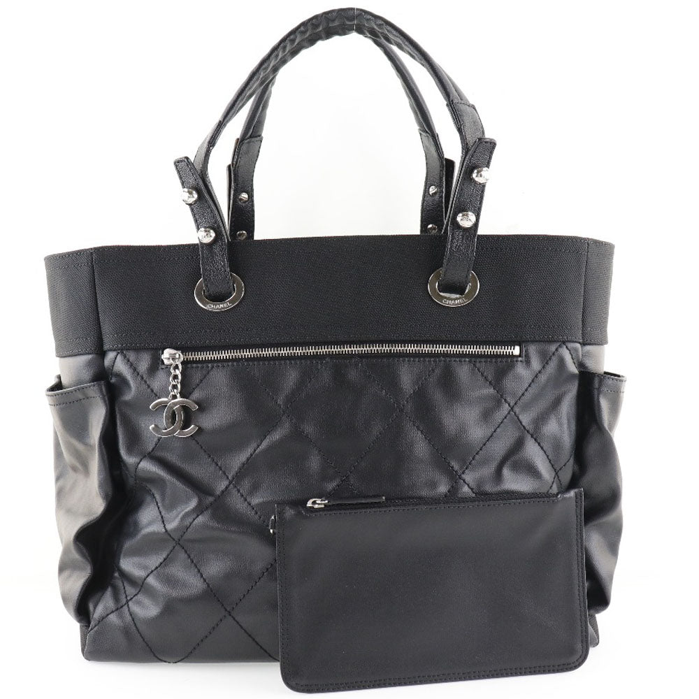 Chanel Paris Biarritz GM Tote Bag Canvas Tote Bag A34210 in New Condition