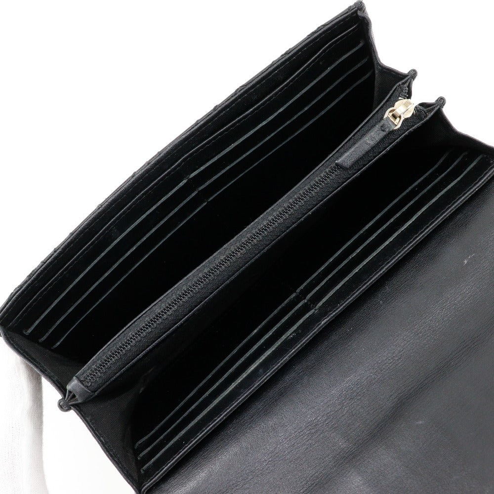 Chanel Camellia No.5 Long Wallet Leather Long Wallet A70620 in New Condition