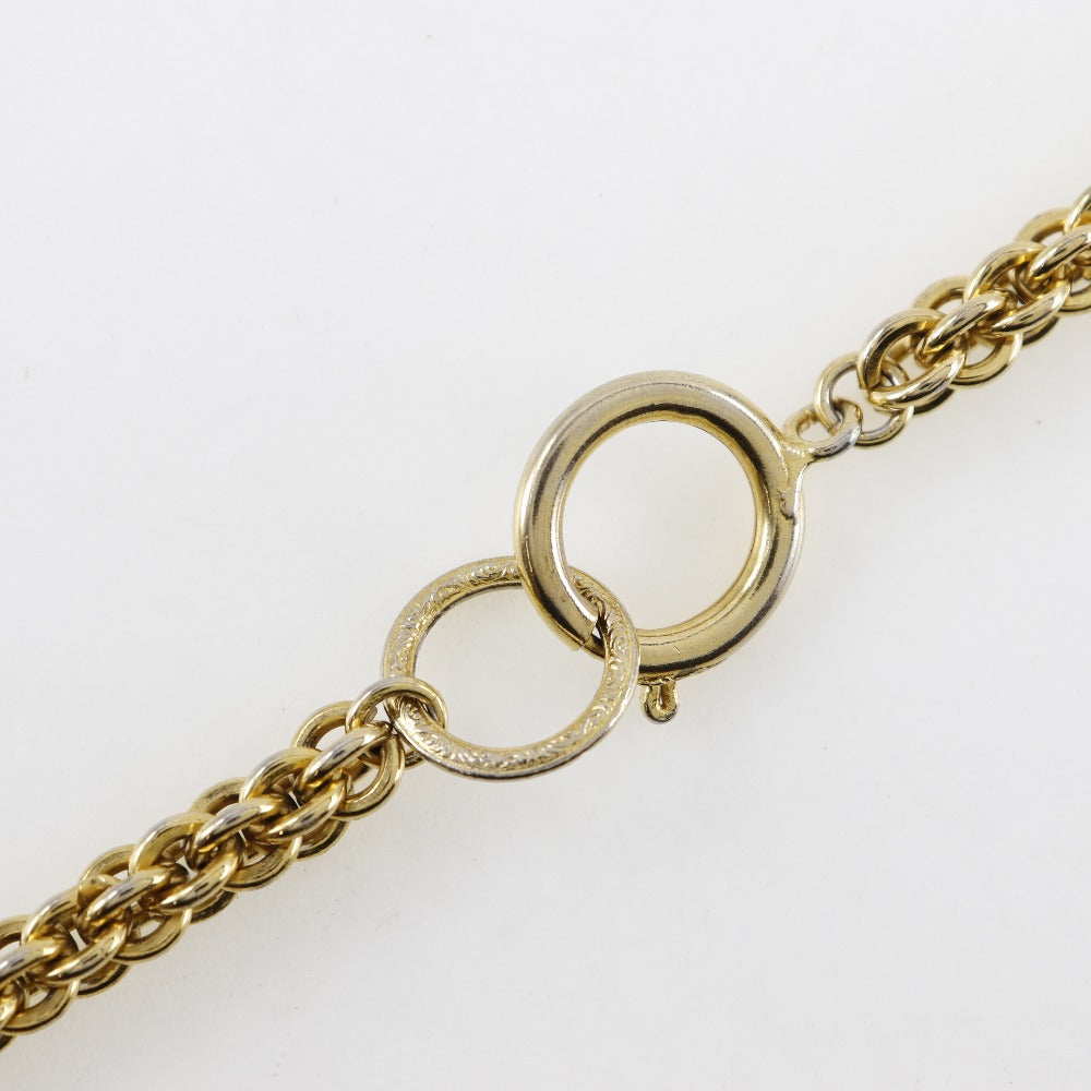 Chanel Vintage Long Necklace Gold Plated